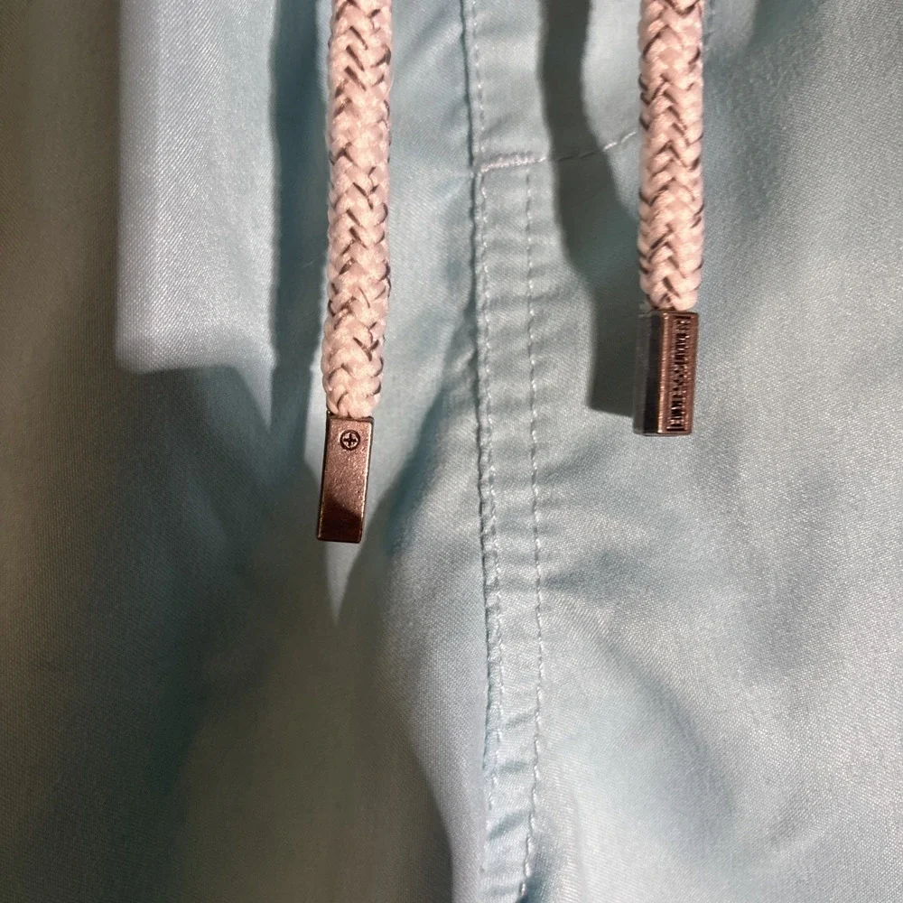 The Endless Summer Mens‎ SmallShorts Swim Light Blue Lined
